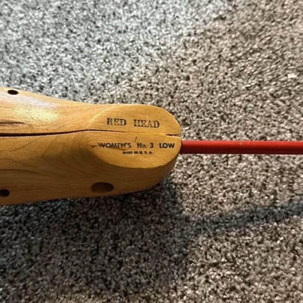 vintage “RED HEAD” women’s no. 3 low shoe stretcher… very cool